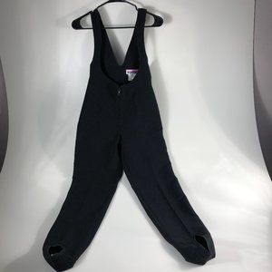 Obermeyer Ski Jumper Black Women 8R Retro 80s 6R